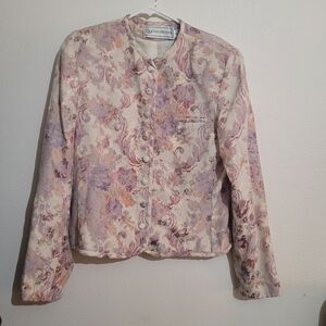 Floral Patterned Jacket